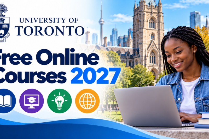 🎓 University Of Toronto Free Online Courses 2027: Learn Online And Explore Certificate Opportunities From Canada 🇨🇦🌍