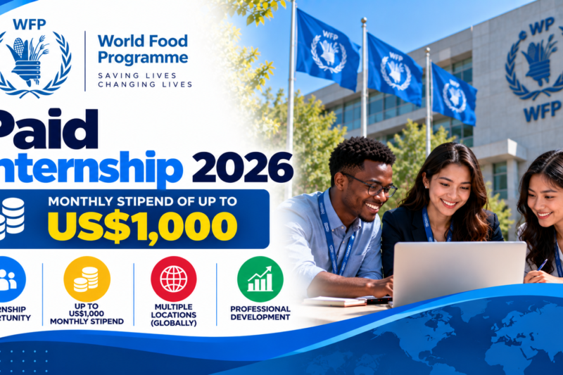 WFP Paid Internship