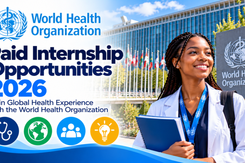 WHO Paid Internship