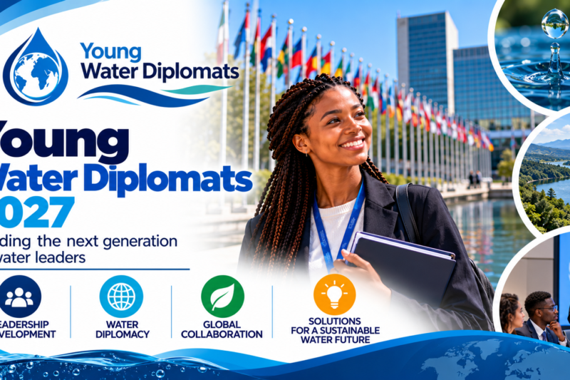 Young Water Diplomats Programme 2027: Applications Open for Global Water Diplomacy Training 💧🌍