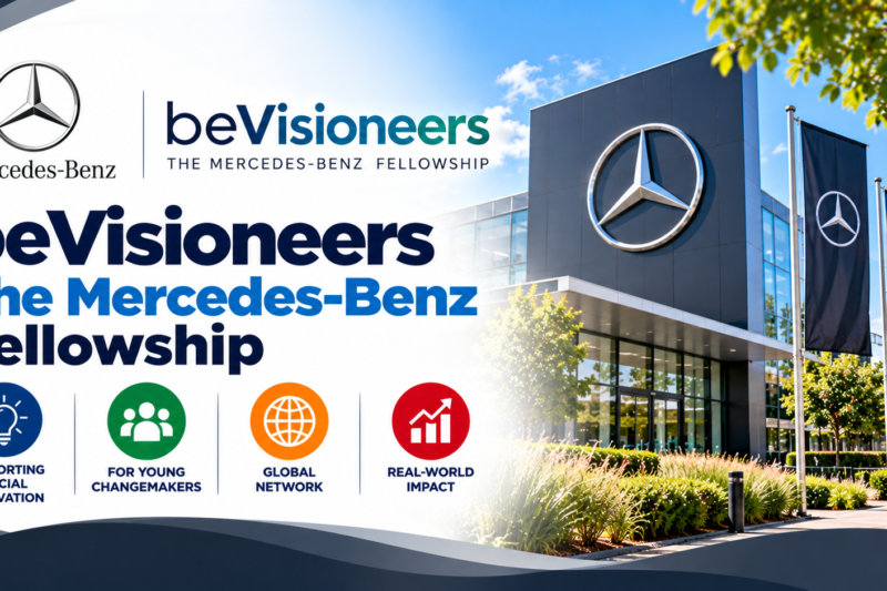 🌍 beVisioneers: The Mercedes-Benz Fellowship 2027 | Fully Funded Environmental Leadership Programme